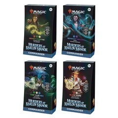 MTG Murders at Karlov Manor Commander Deck - Set of 4